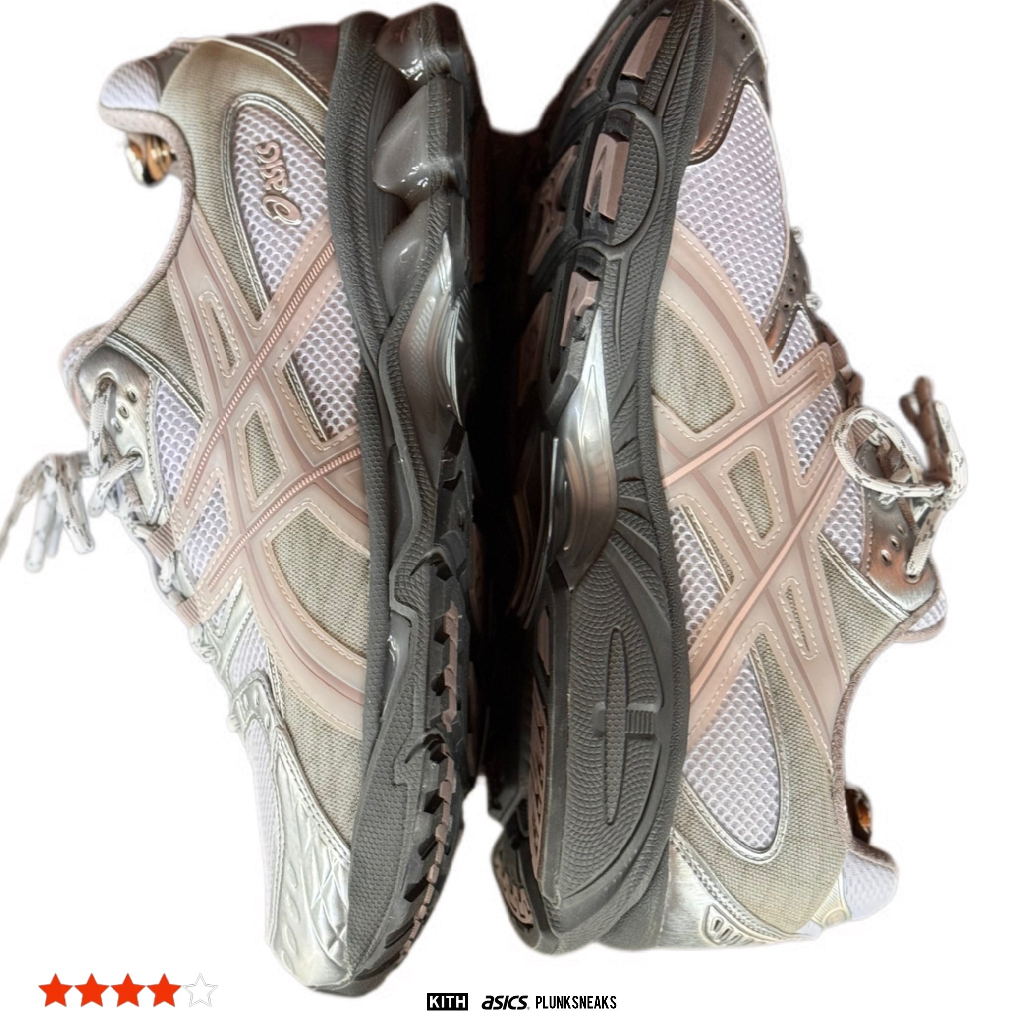 Kith ASICS GEL Nimbus 10.1 White Morganite (USED)