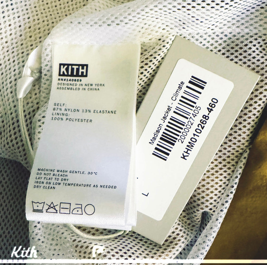 Kith Madison Nylon Jacket Climate 2023