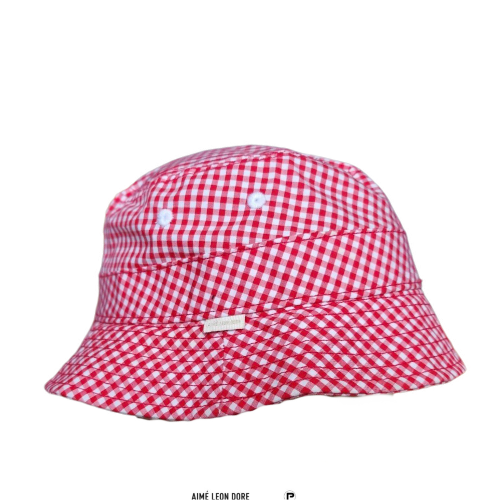 Aime Leon Dore Gingham Plaid Bucket Hat 2016 (USED)