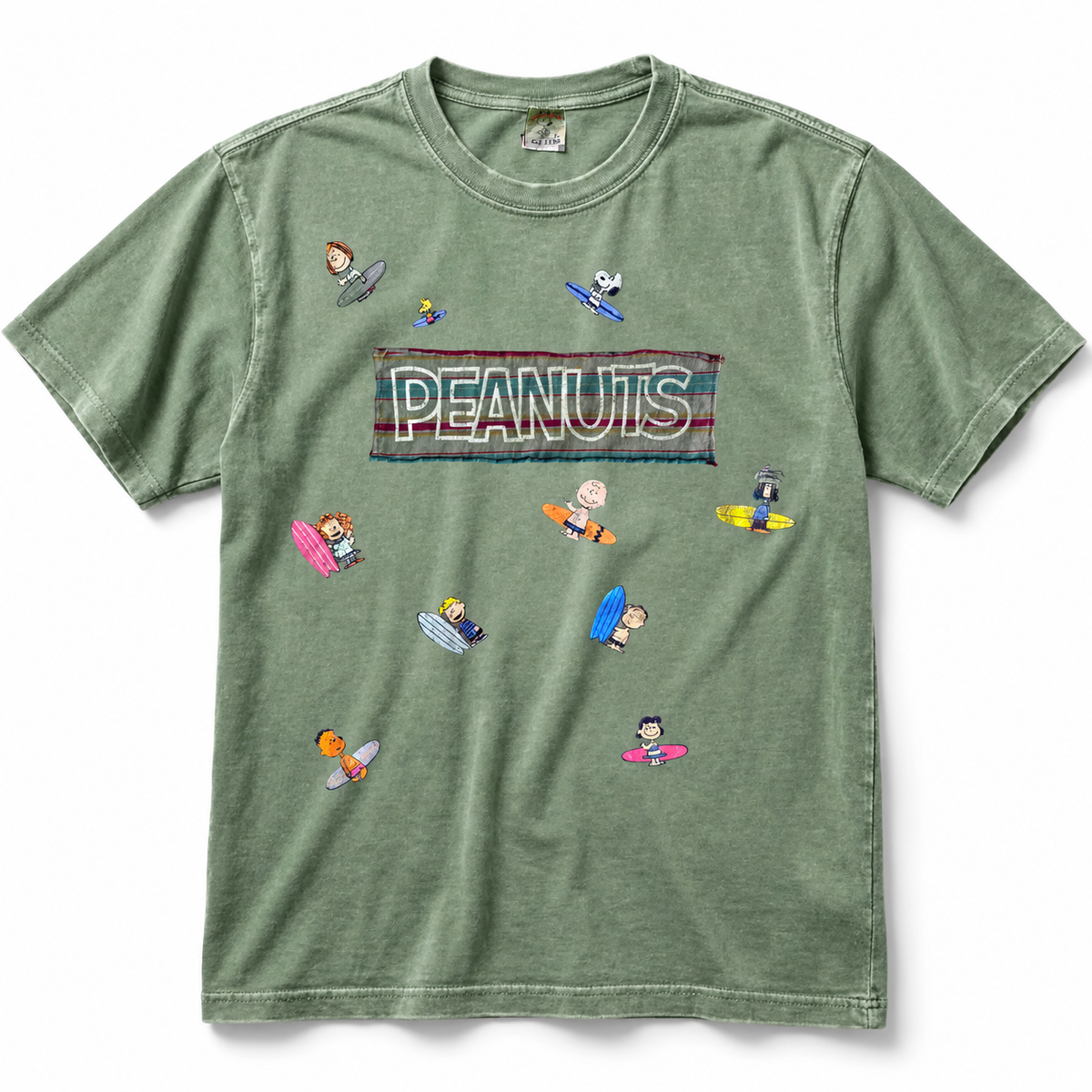 Peanuts All-Over Surf Crew Vintage Tee | Korea Exclusive 2026