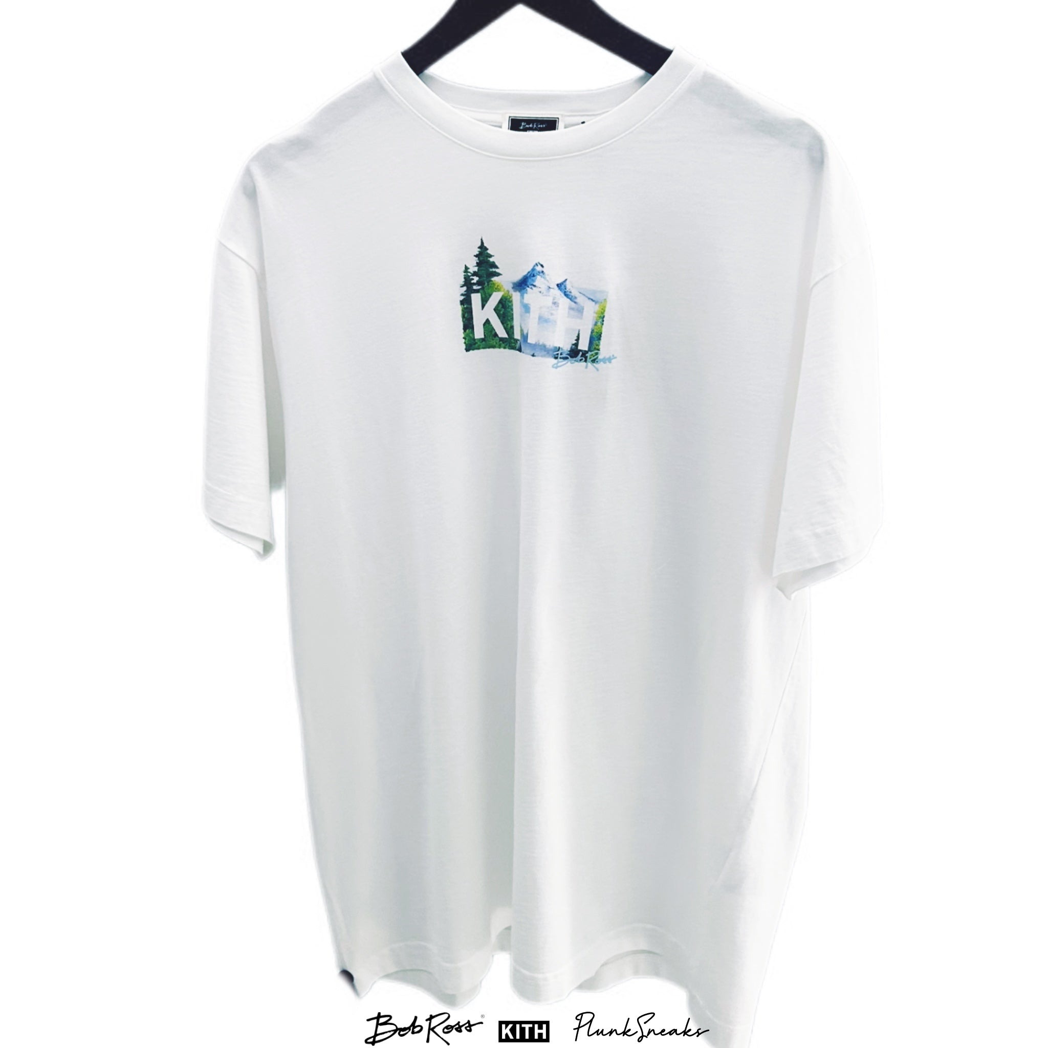 Kith for Bob Ross Mountain Box Logo Tee | Store Exclusive