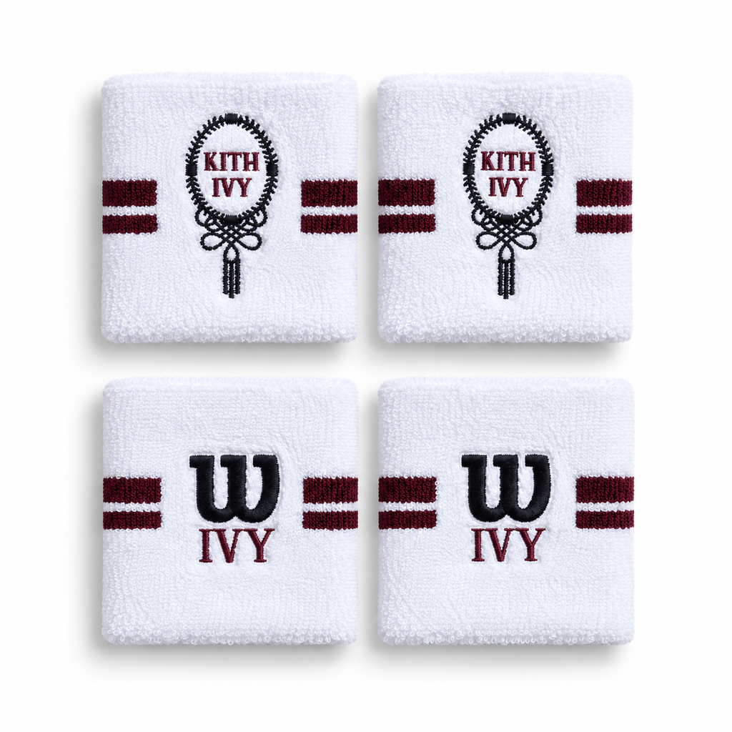 Kith Ivy Club for Wilson Terry Stripe Wristband 2025