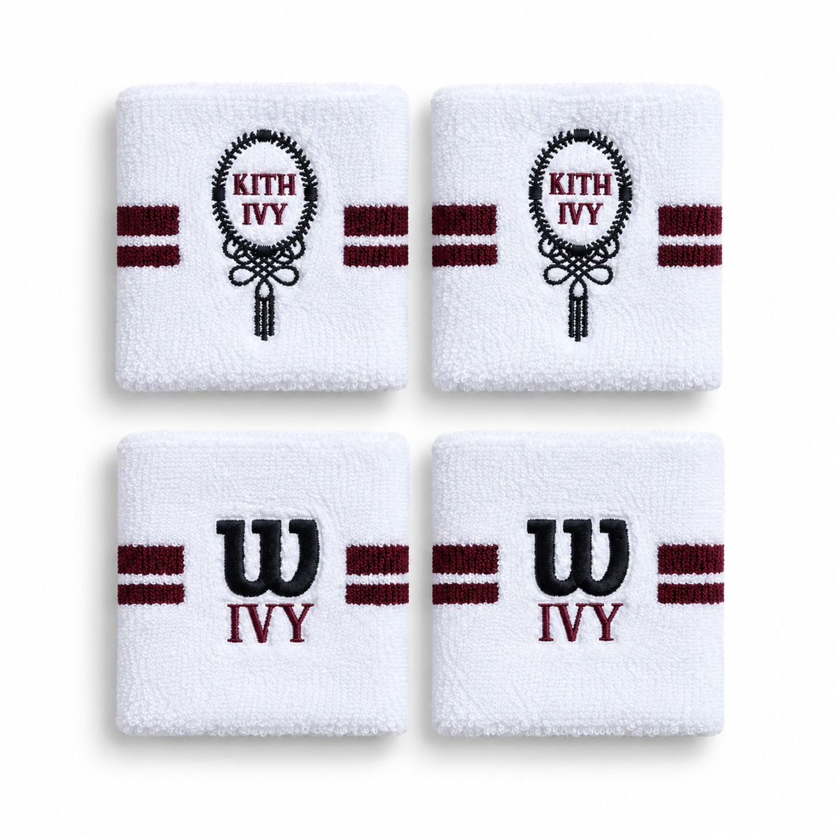 Kith Ivy Club for Wilson Terry Stripe Wristband 2025