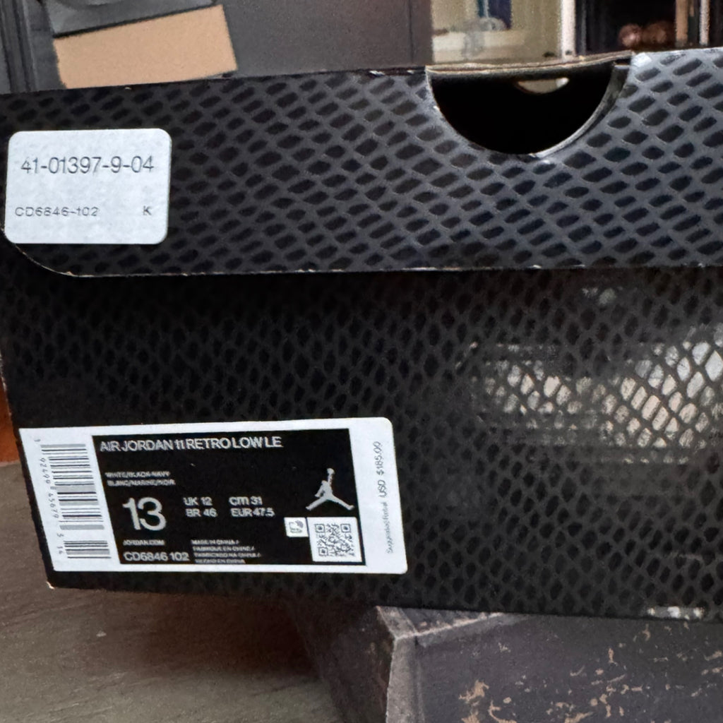 Air Jordan 11 Retro Low Navy Snakeskin 2019 (USED)