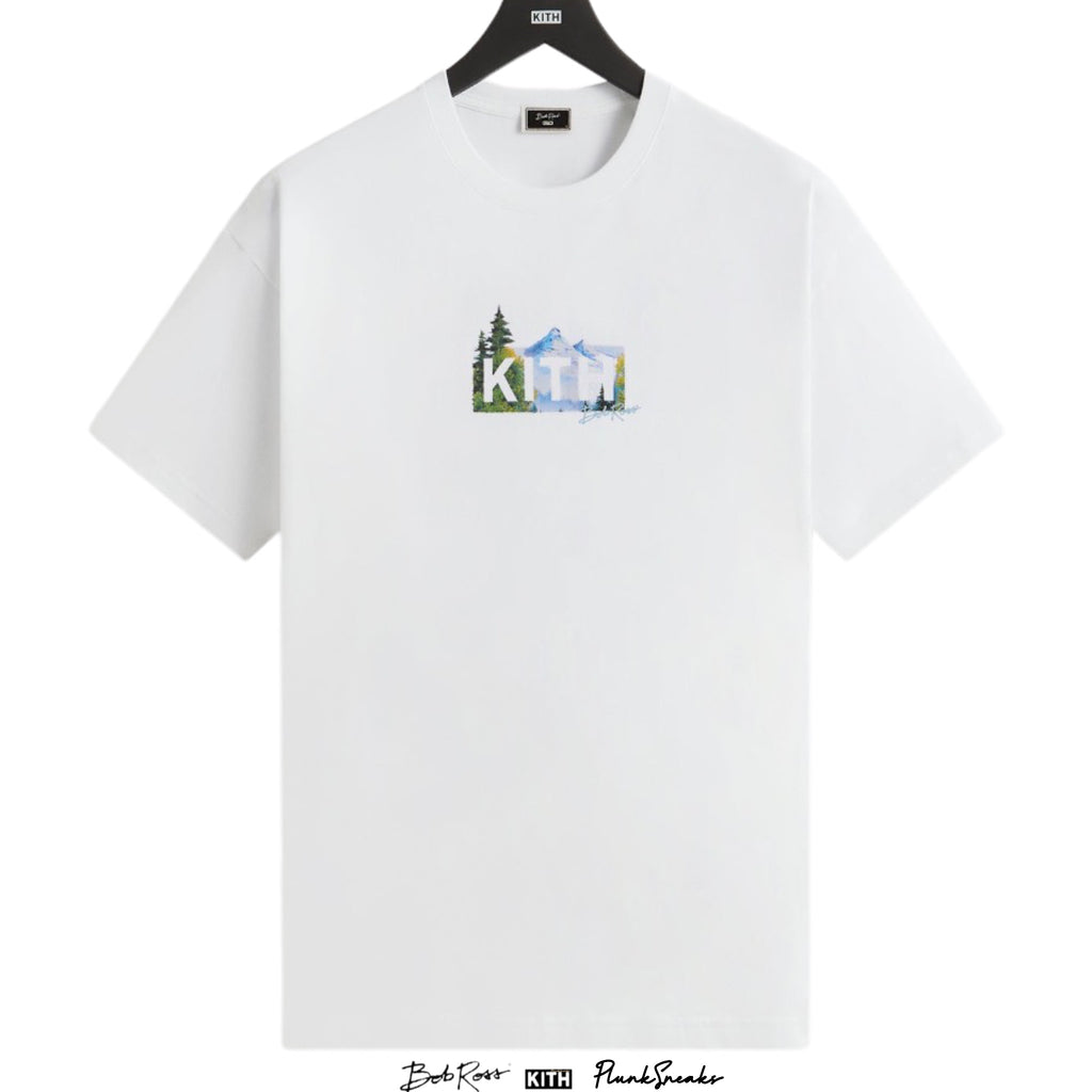 Kith for Bob Ross Mountain Box Logo Tee | Store Exclusive
