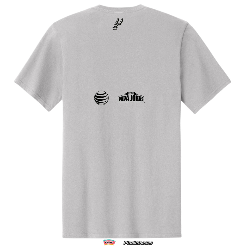 San Antonio Spurs Go Spurs Go Hashtag Playoff Tee 2016 (USED)