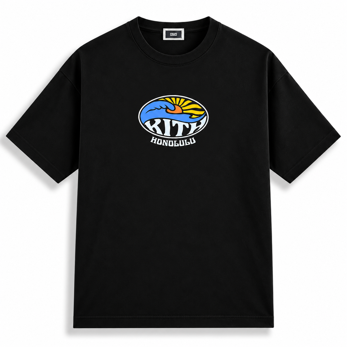 Kith Hawaii Frontside Surf Tee Black | Store Exclusive 2026