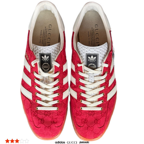 adidas Gucci Gazelle Original GG Monogram Red (USED)