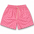 Bravest Studios Gucci-Inspired Mesh Monogram Shorts Pink 2020 (USED)