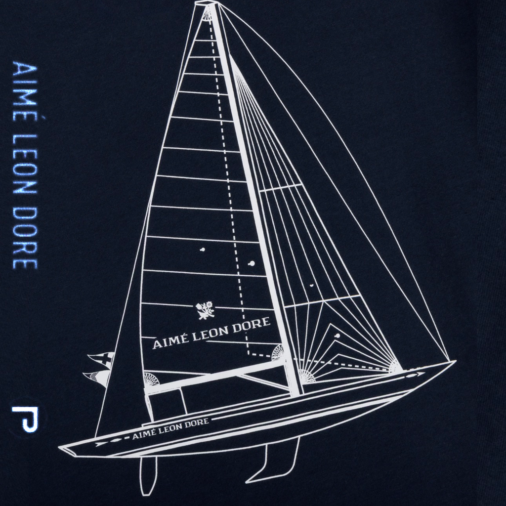 Aimé Leon Dore Marina Tee Navy Blazer