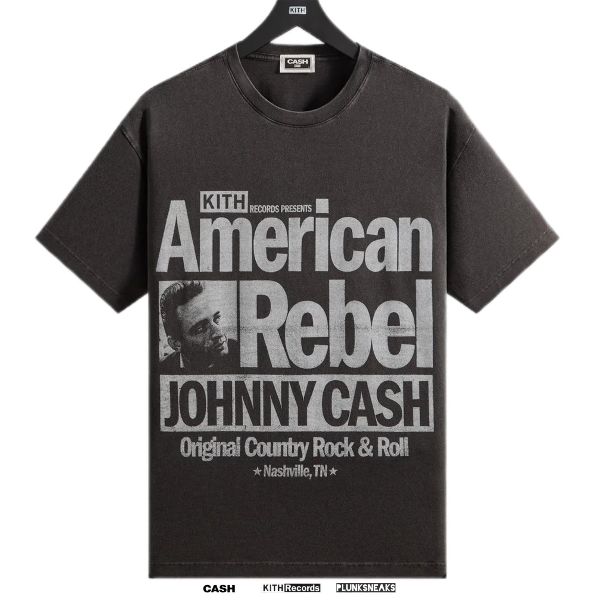 Kith Records for Johnny Cash American Rebel Vintage Tee | Store Exclusive