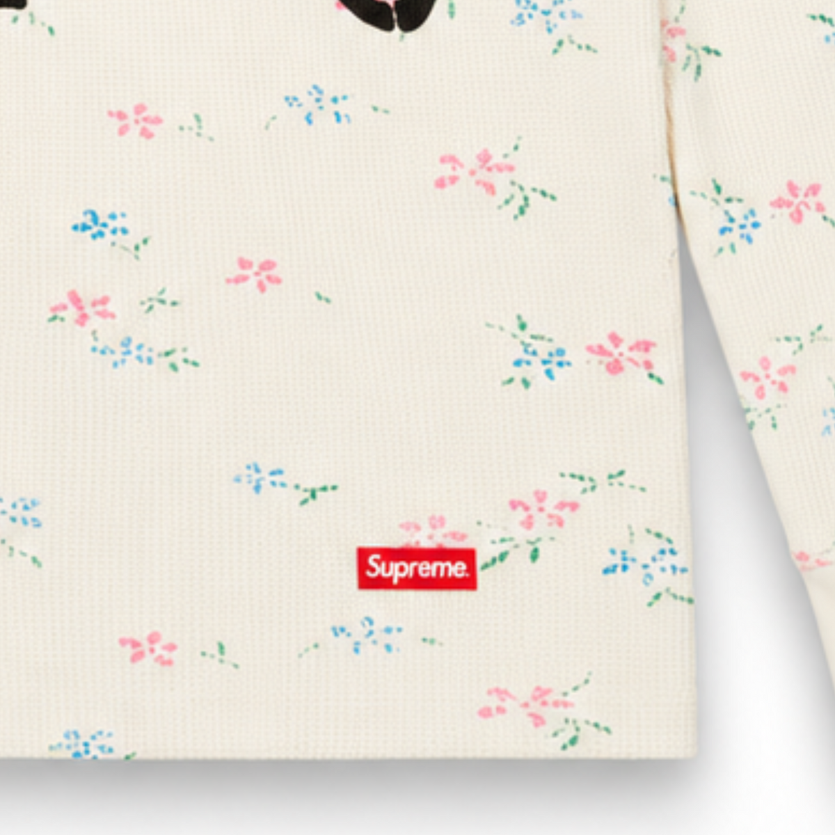 Supreme Hanes Bones Thermal Top Floral 2025