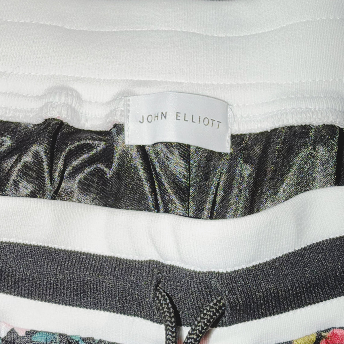 John Elliott Kabuki Cherry Blossom Game Short Black 2019 (USED)