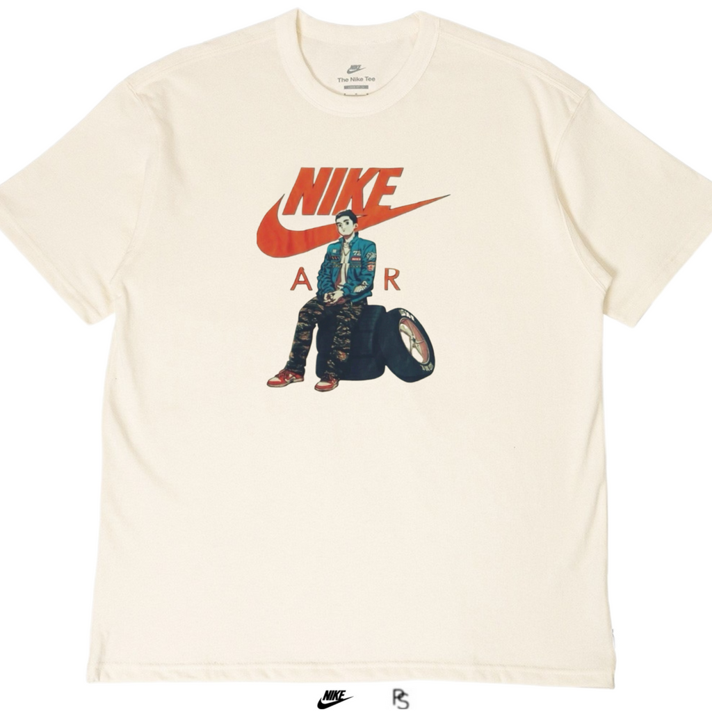 Nike Air Max Moto Anime Vintage Tee Pale Ivory 2023