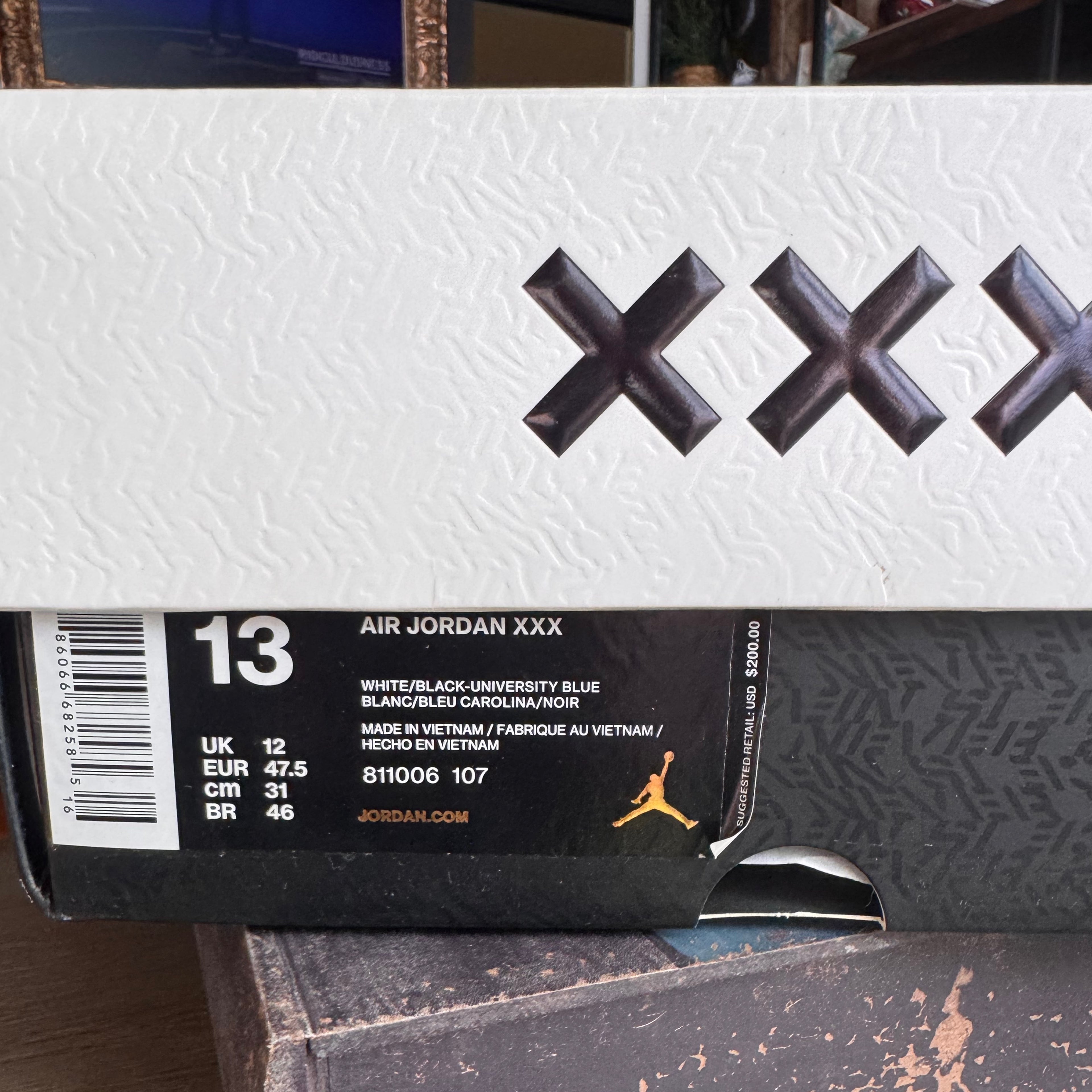 Air Jordan 30 UNC 2016 (USED)