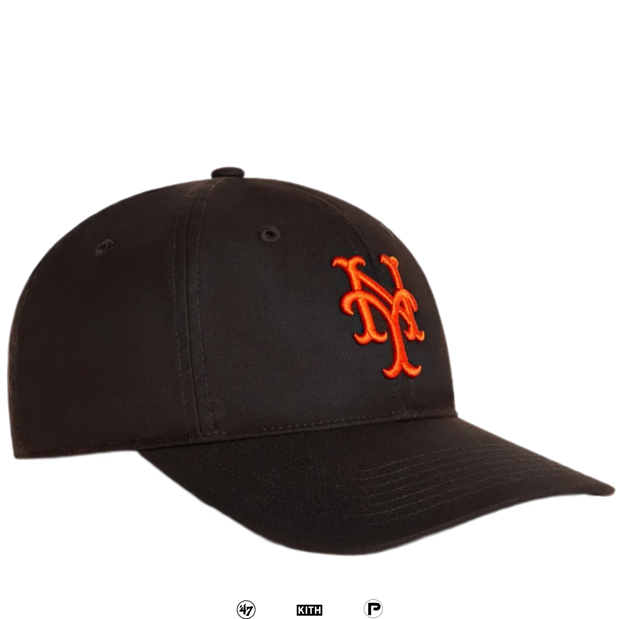 Kith & '47 for the MLB New York Mets Waxed Franchise LS Fitted Cap
