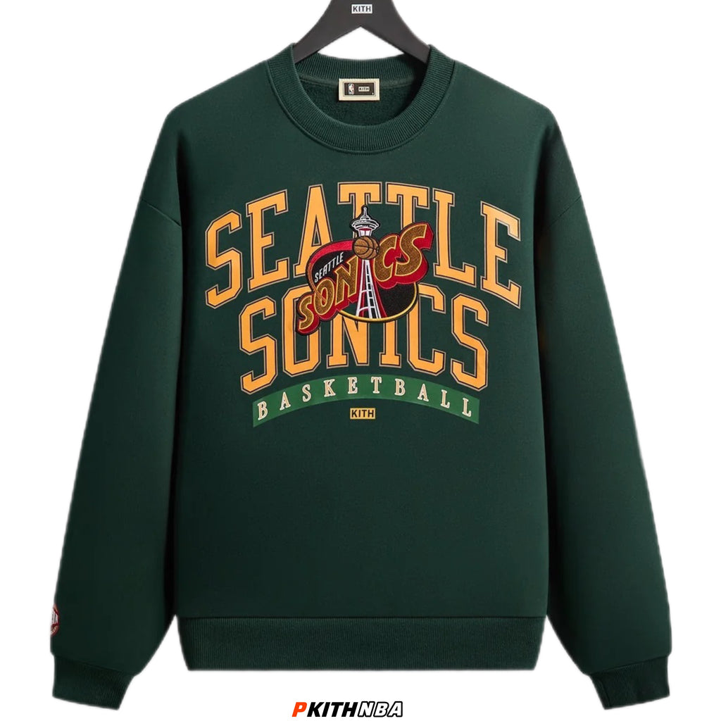 Kith for NBA All-Star Seattle SuperSonics Nelson Crewneck