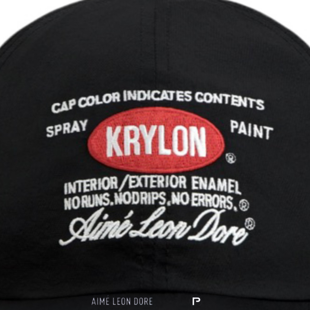 Aimé Leon Dore Krylon Paint Label Hat