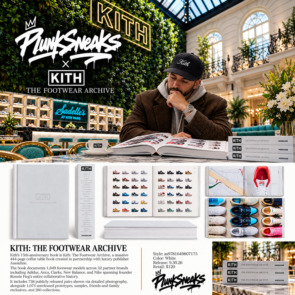 Kith 15 Year Anniversary Footwear Archive Book 2026