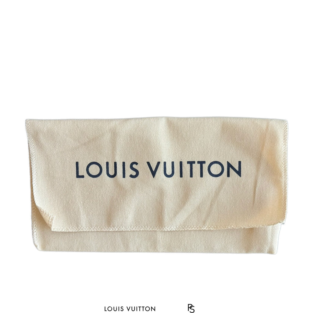 Louis Vuitton Monogram Reverse Slim Purse Wallet (2020) USED