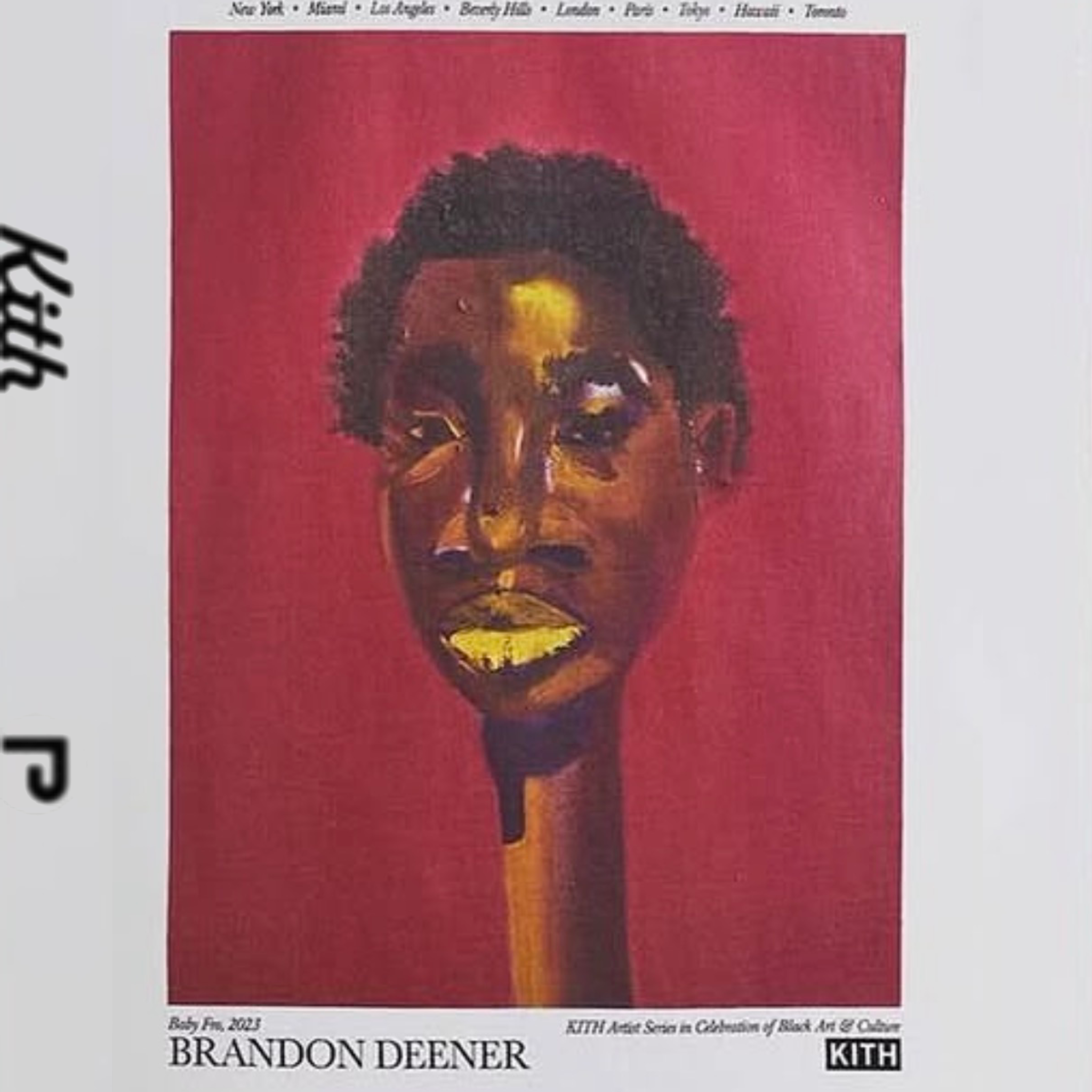 Kith Artist Series Brandon Deener Gallery Tee 2024