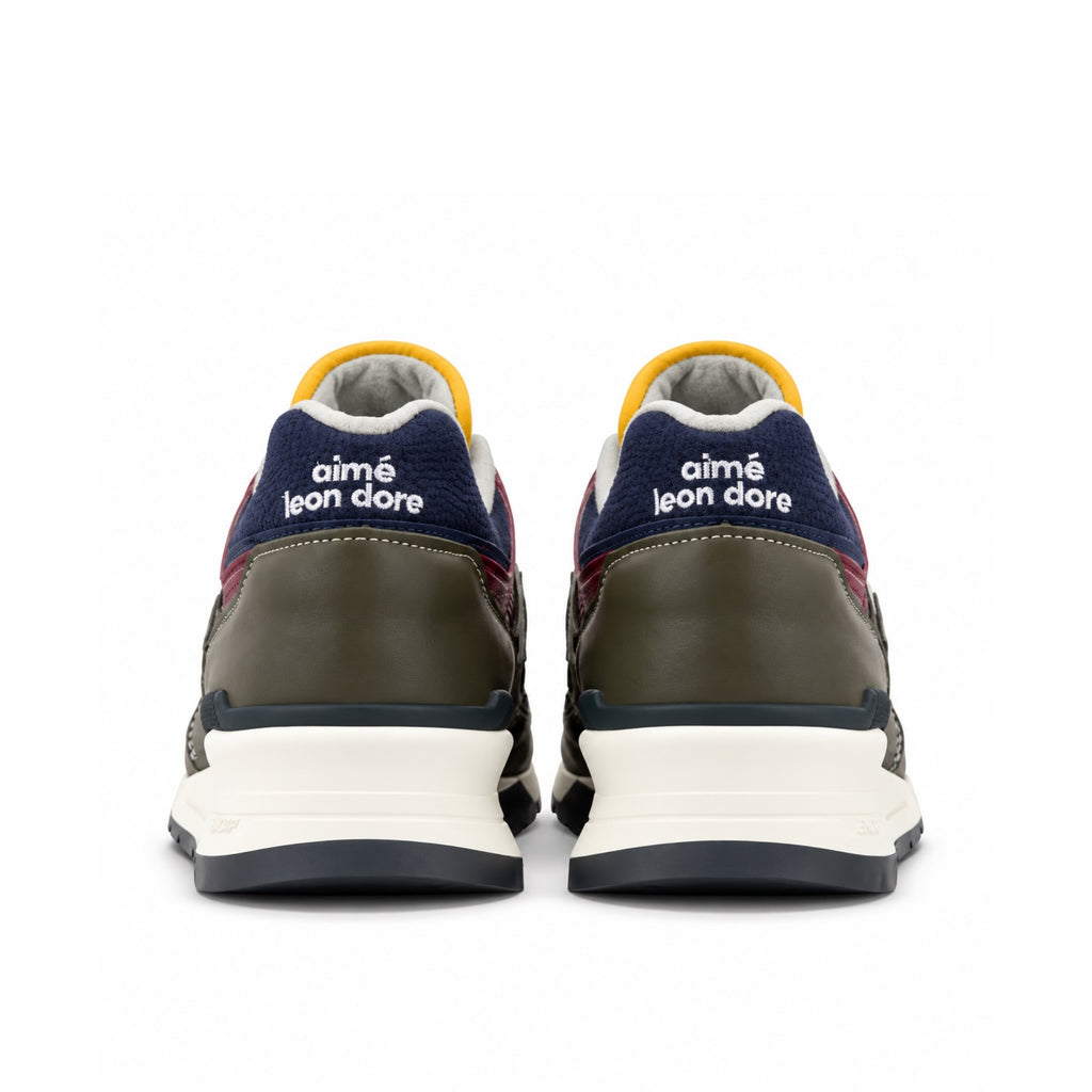 Aimé Leon Dore x New Balance 997 MiUSA Dark Moss Angora 2024 (USED)