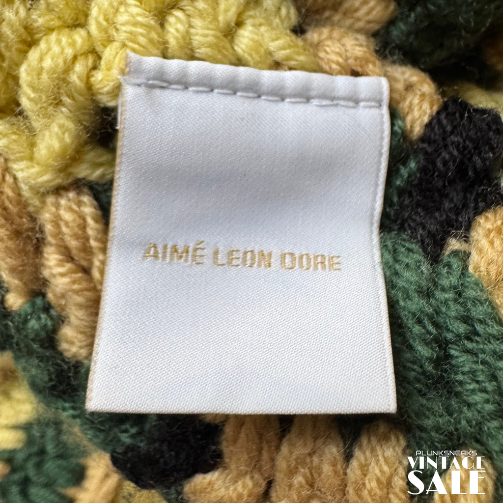 Aimé Leon Dore Wool Hand Knit Short Camo 2023 (USED)