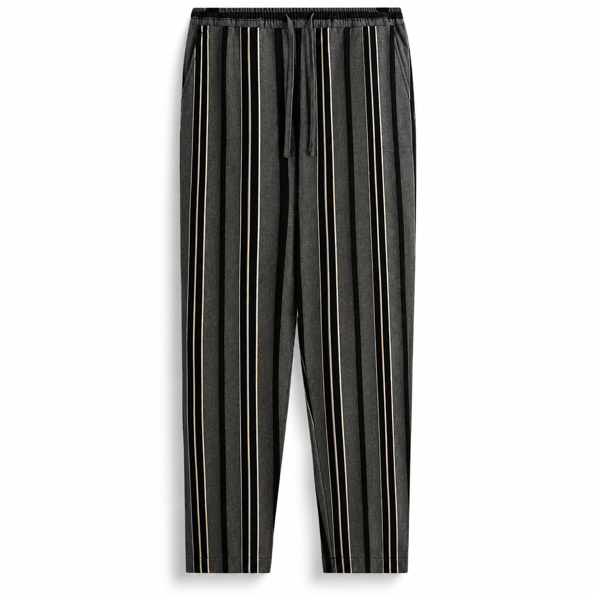 Kith Striped Flannel Barrow Pant Black 2024 (USED)