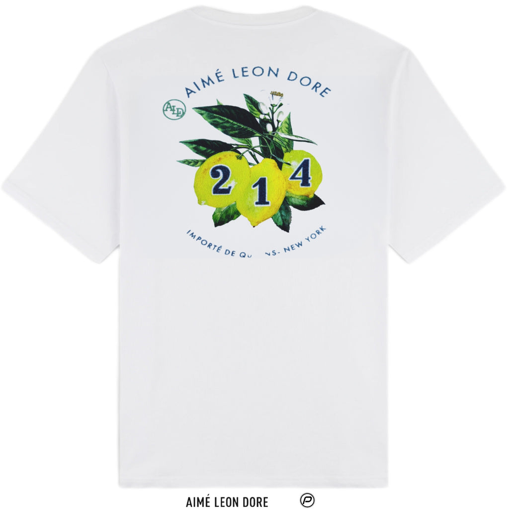Aime Leon Dore Mulberry 214 Lime Tee 2021 (USED)