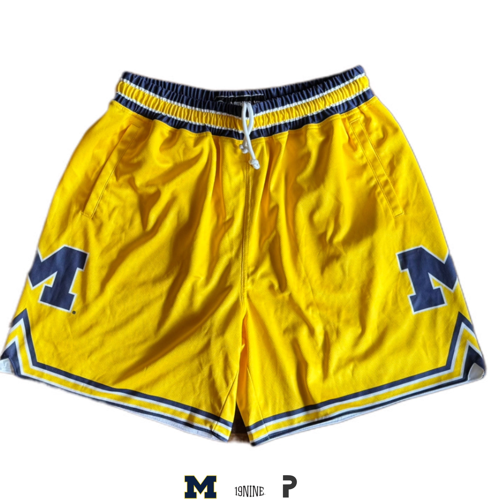 19Nine Michigan Wolverines Fab 5 1992-93 Shorts