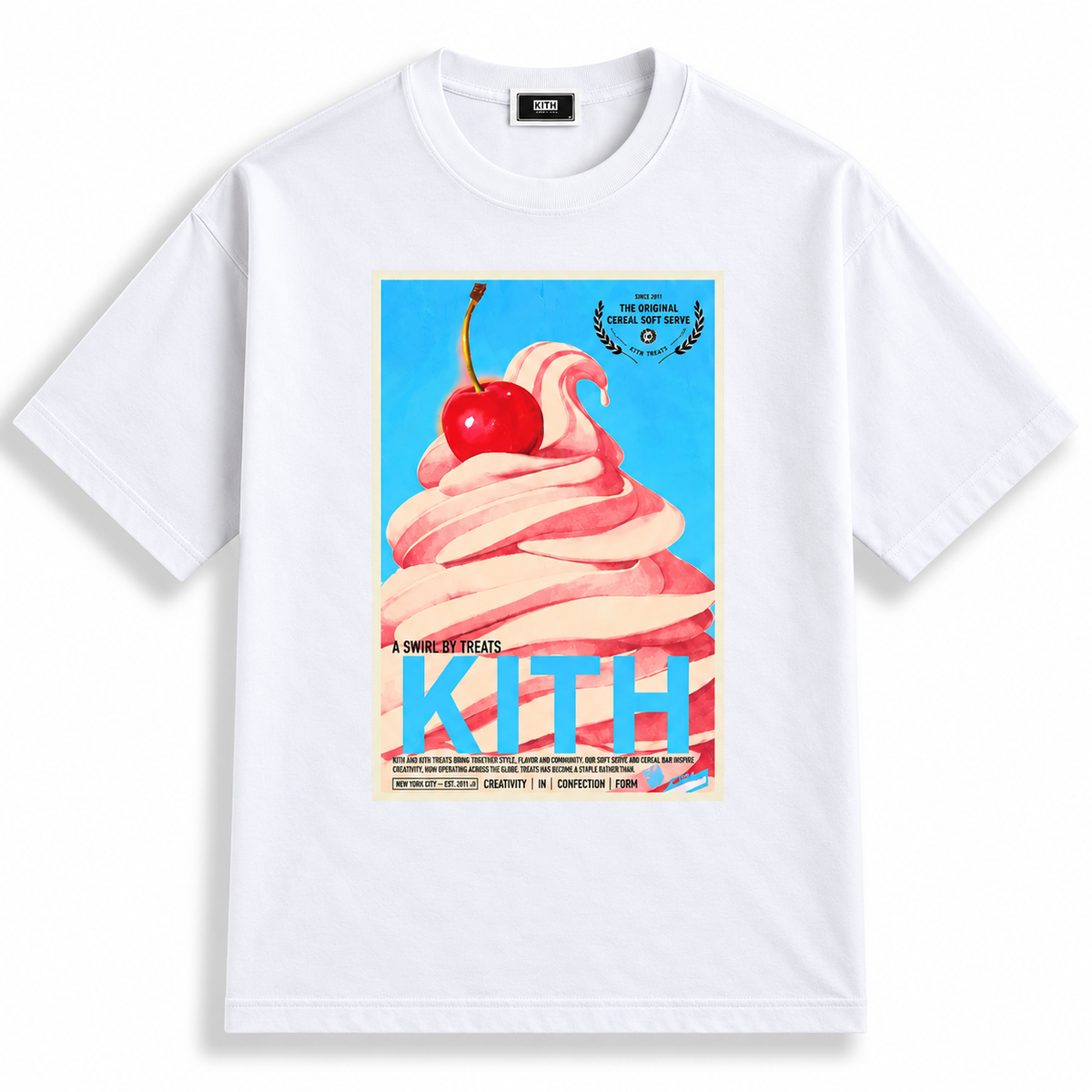 Kith Treats Blockbuster Vintage Tee White 2025