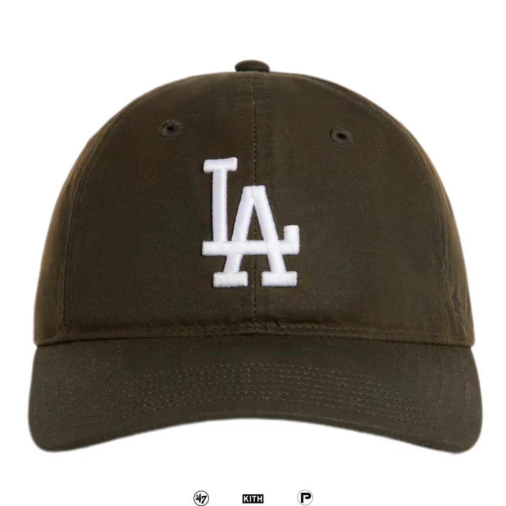 Kith & '47 for the MLB Los Angeles Dodgers Waxed Franchise LS Fitted Cap