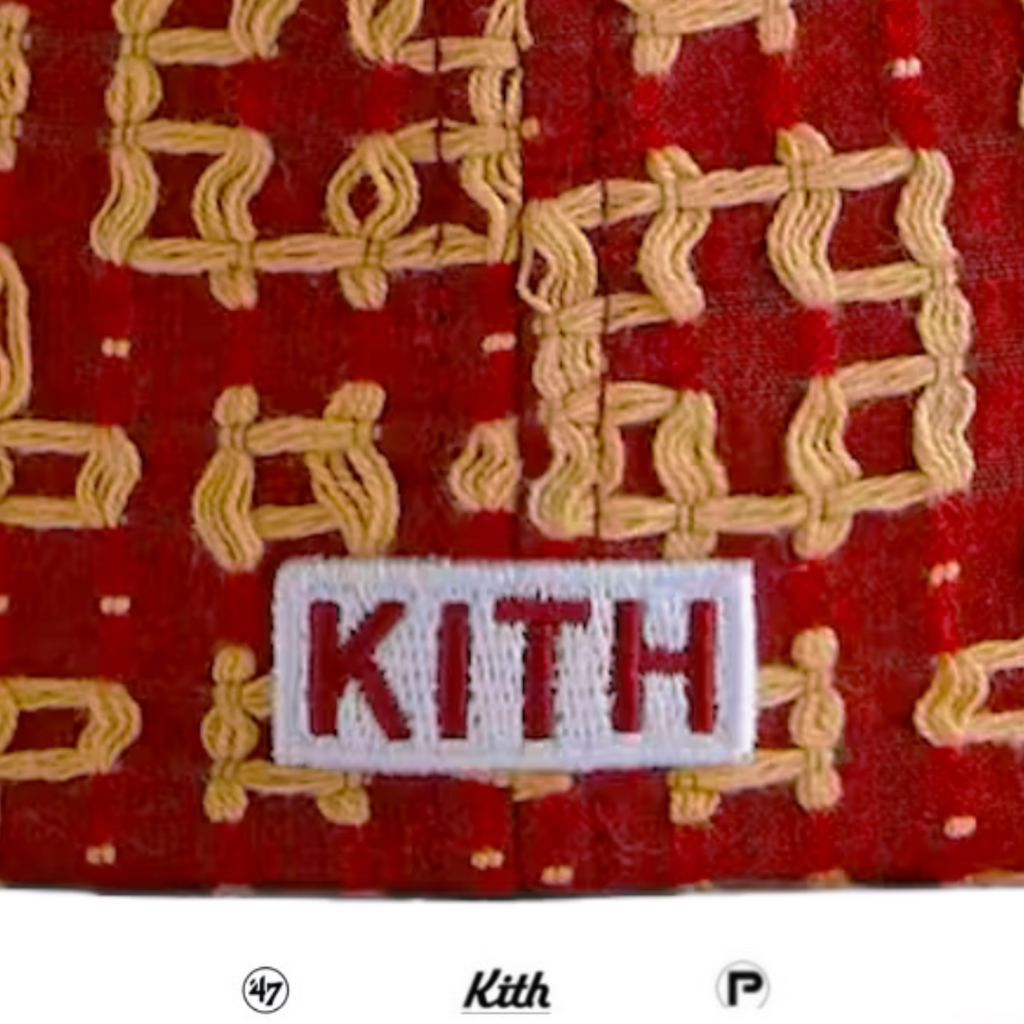 Kith ‘47 New York Mets Dobby Pickstitch Fitted Cap 2024 (USED)