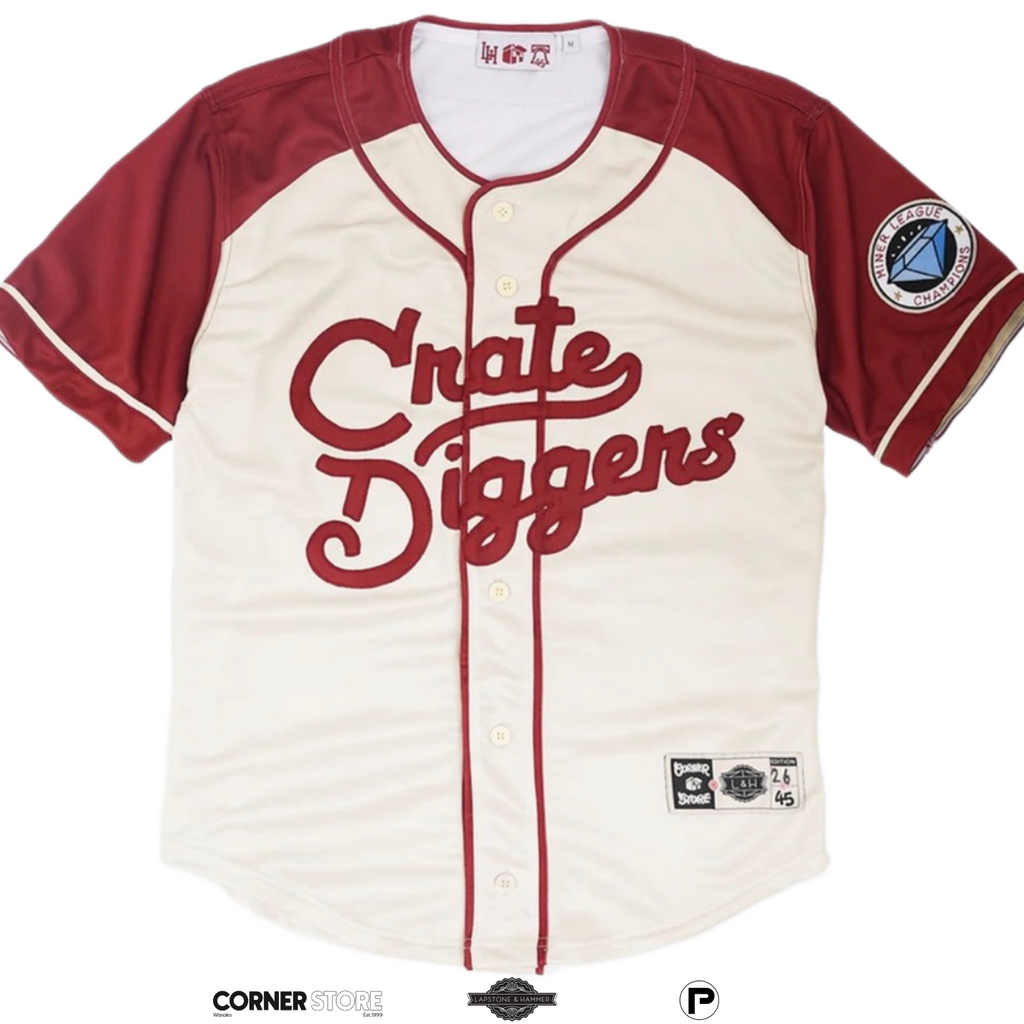 Lapstone & Hammer x Corner Store Crate Diggers Philly Baseball Jersey