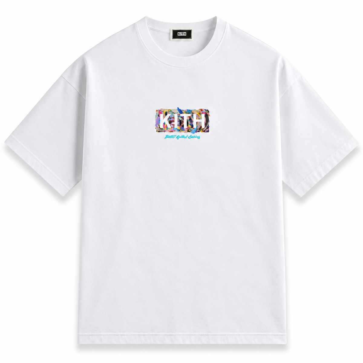 Kith Artist Series Marcus Troy Gallery Tee White 2025