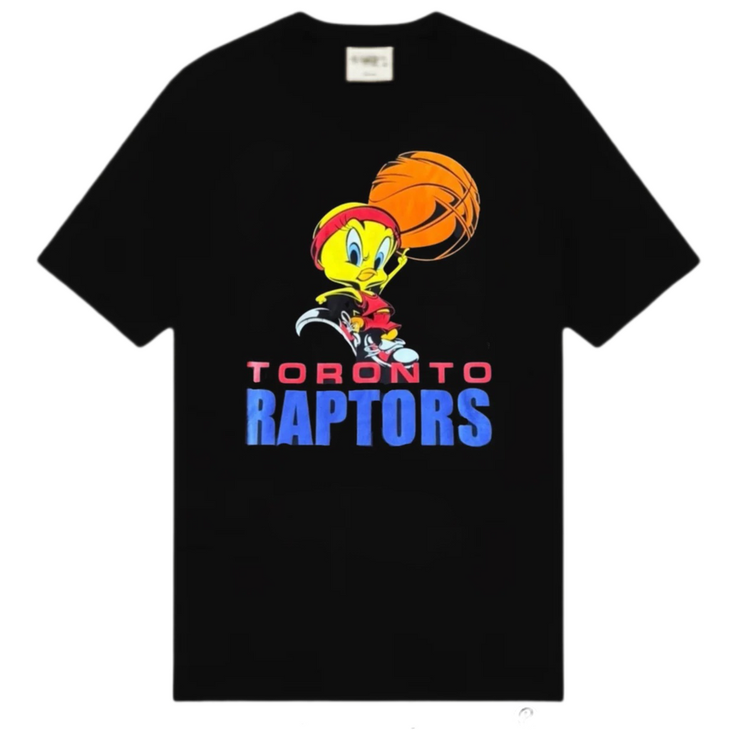 October’s Very Own for Looney Tunes x Toronto Raptors Tweety Bird Tee Black 2023