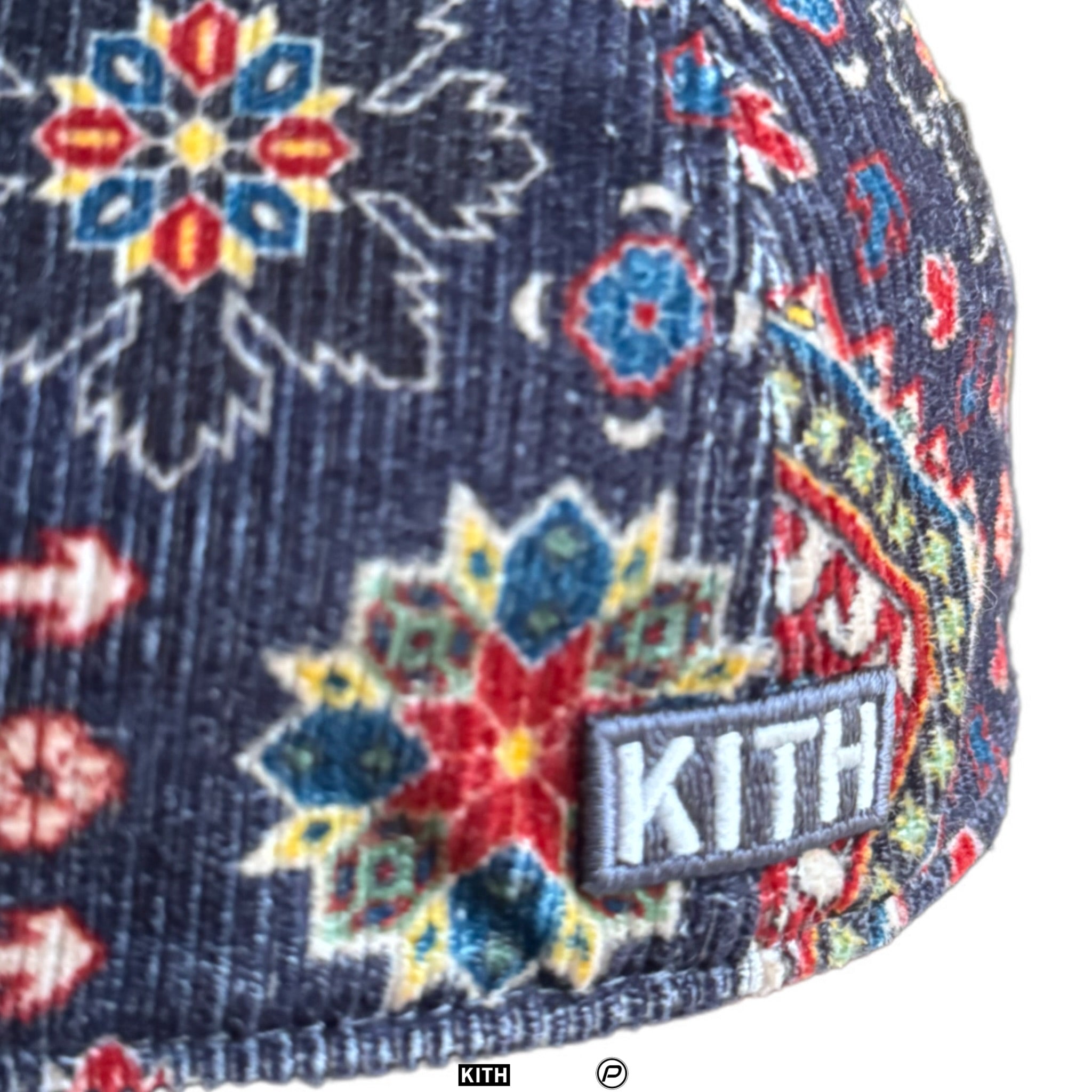 Kith & '47 For The New York Yankees Franchise LS With Printed Corduroy Fitted Cap 'Ink' 2023 (USED)