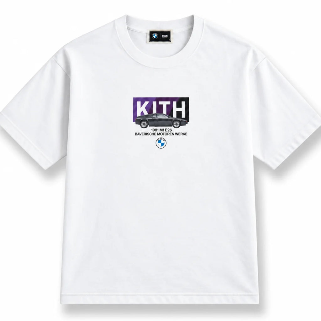 Kith for BMW M1 Classic Box Logo Tee White 2026