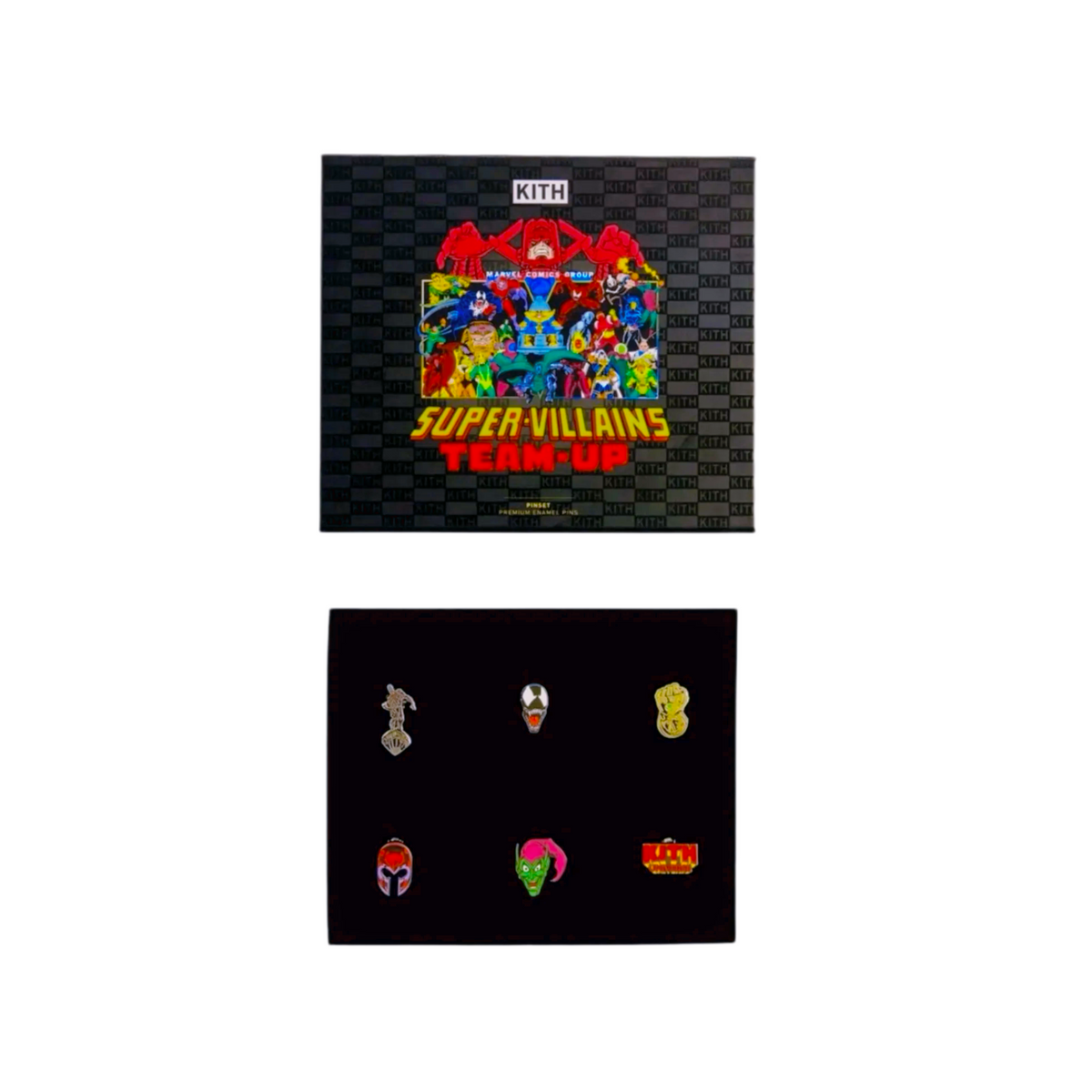 KITH Marvel Super Villain 6-Piece Pin Set 2024