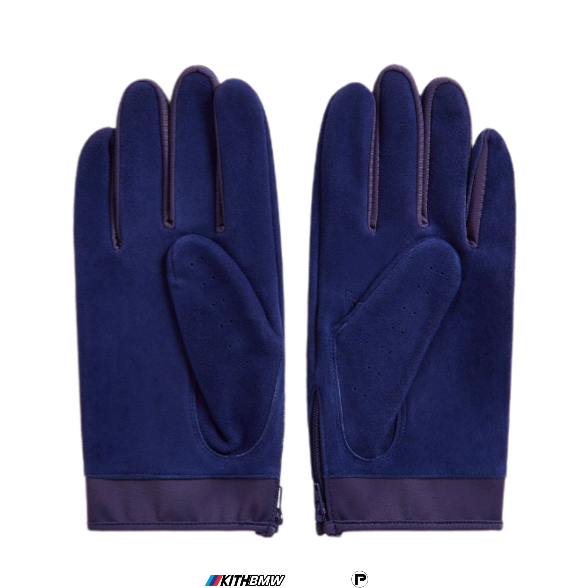 Kith for BMW Suede Driving Gloves Techno Violet