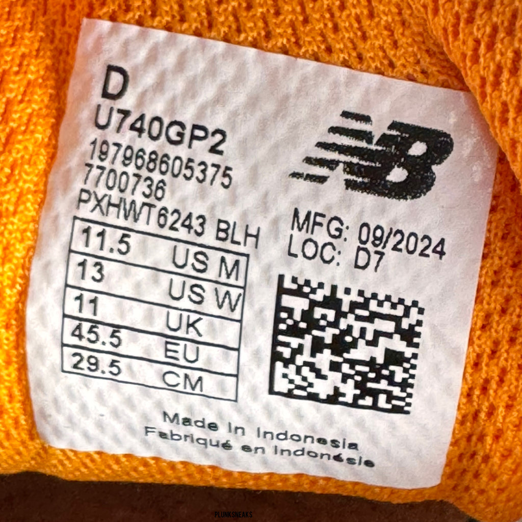 Concepts New Balance 740 Saignée (USED)