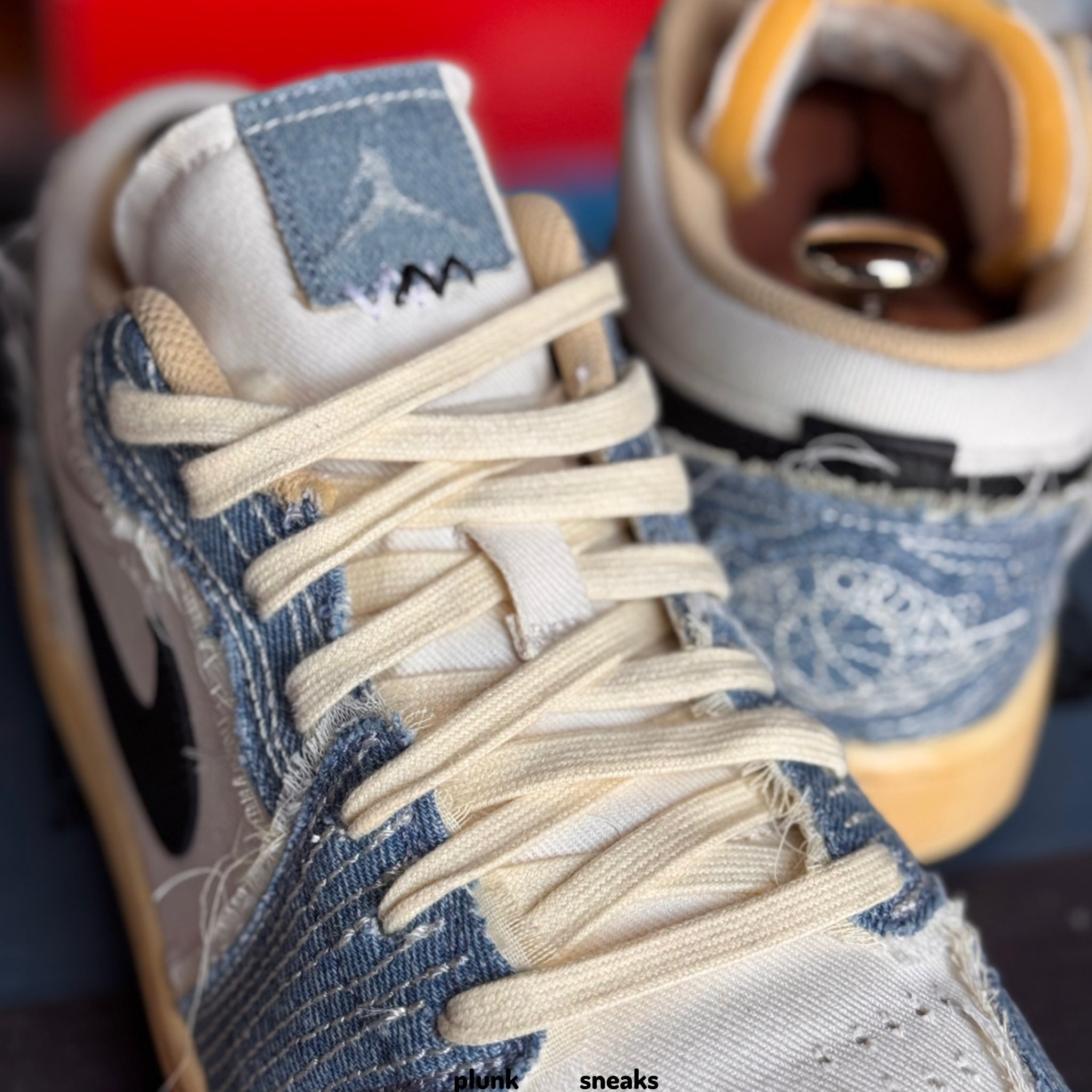Air Jordan 1 Low World Make Japan Sashiko Denim 2023 (USED)