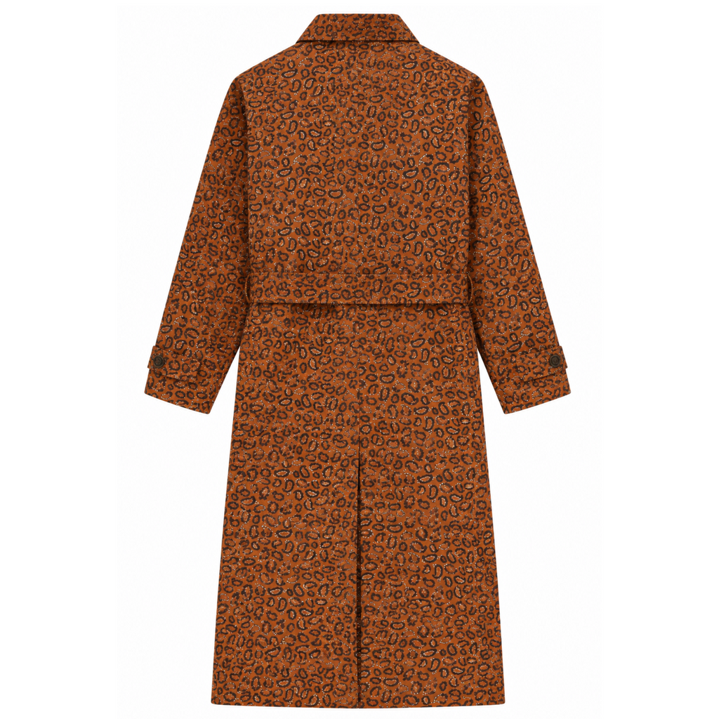 Aimé Leon Dore Belted Topcoat 'Leopard Paisley' 2023