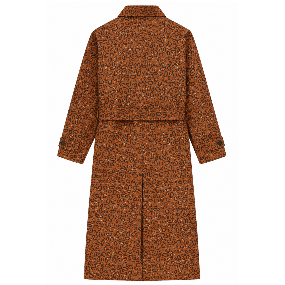 Aimé Leon Dore Belted Topcoat 'Leopard Paisley' 2023
