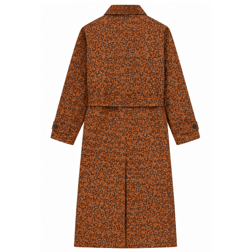 Aimé Leon Dore Belted Topcoat 'Leopard Paisley' 2023