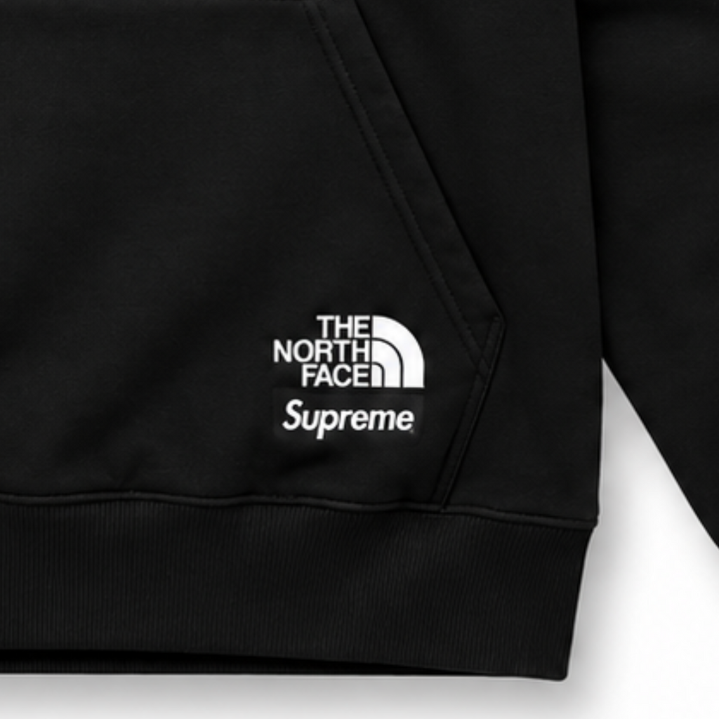 Supreme The North Face Convertible Hooded Sweatshirt Black 2023 (USED)