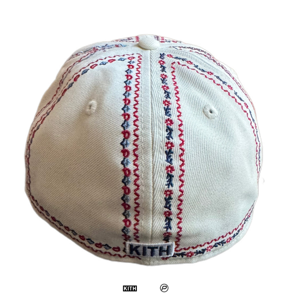 Kith x New Era New York Yankees Floral Frame 59Fifty Fitted Hat 2023 (USED)