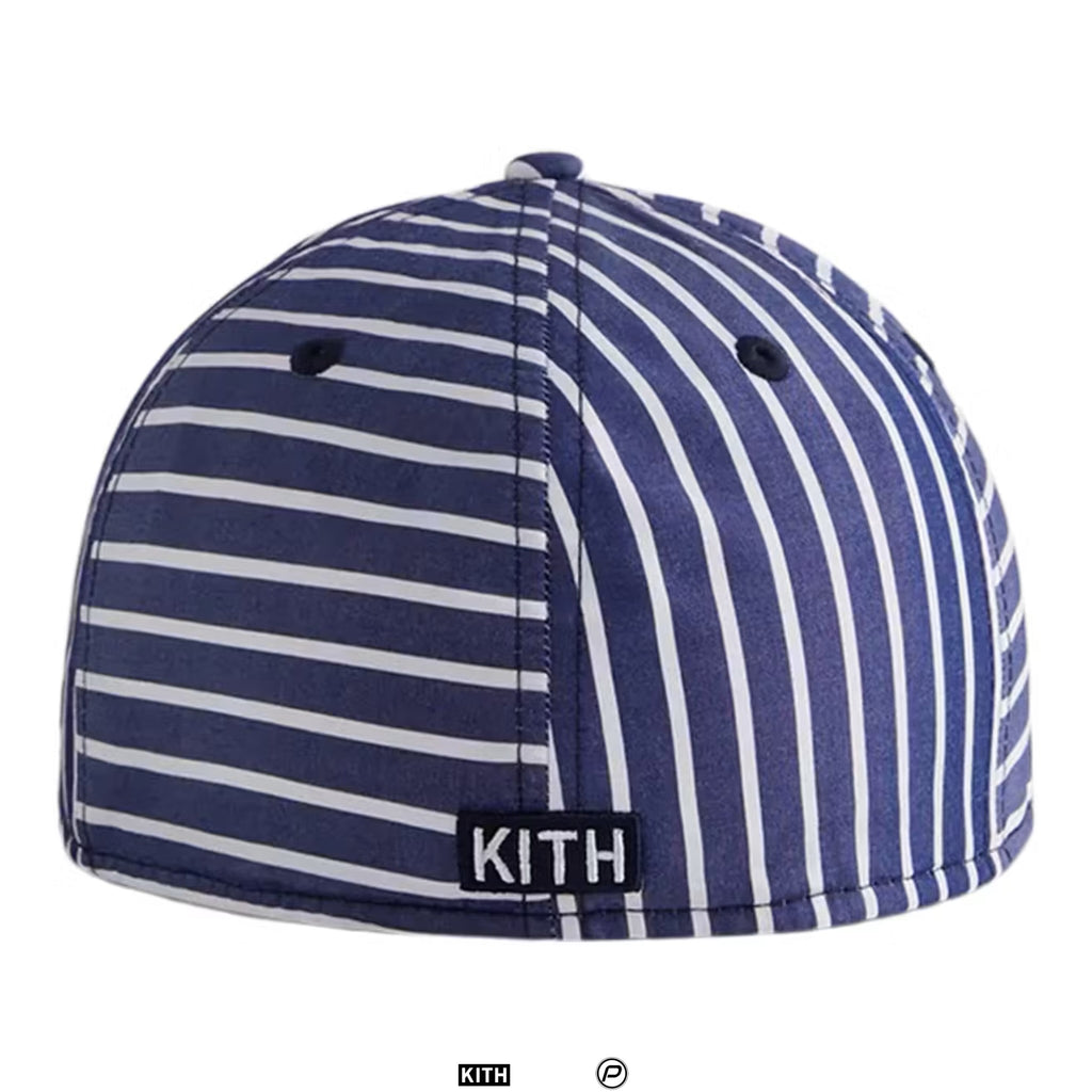 Kith New Era New York Yankees YD Stripe 59Fifty Low Profile Fitted Hat Montage 2022 (USED)