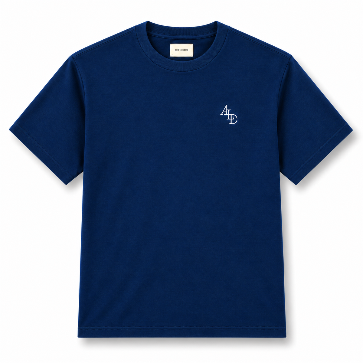 Aime Leon Dore Monogram Uniform Tee Blue 2018 (USED)