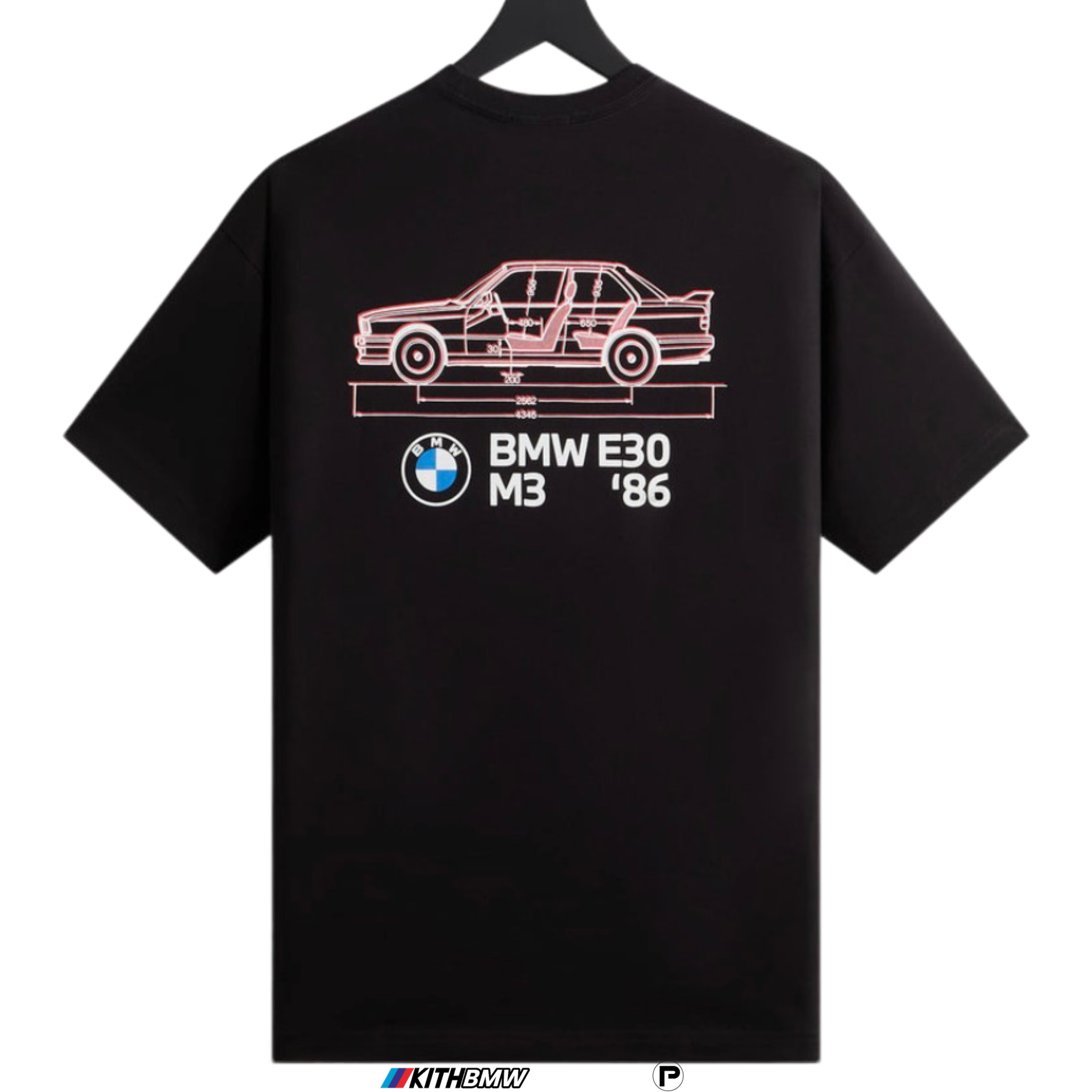 Kith for BMW M3 Schematic Pocket Tee